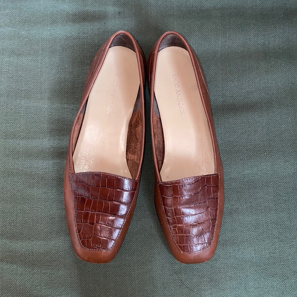 Enzo Angiolini Leather Loafers